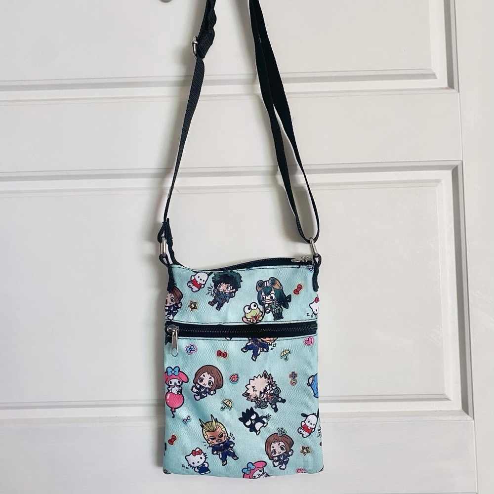 My Hero Academia X Hello Kitty And Friends 
Crossbody Bag